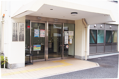 上石神井敬老館　入口